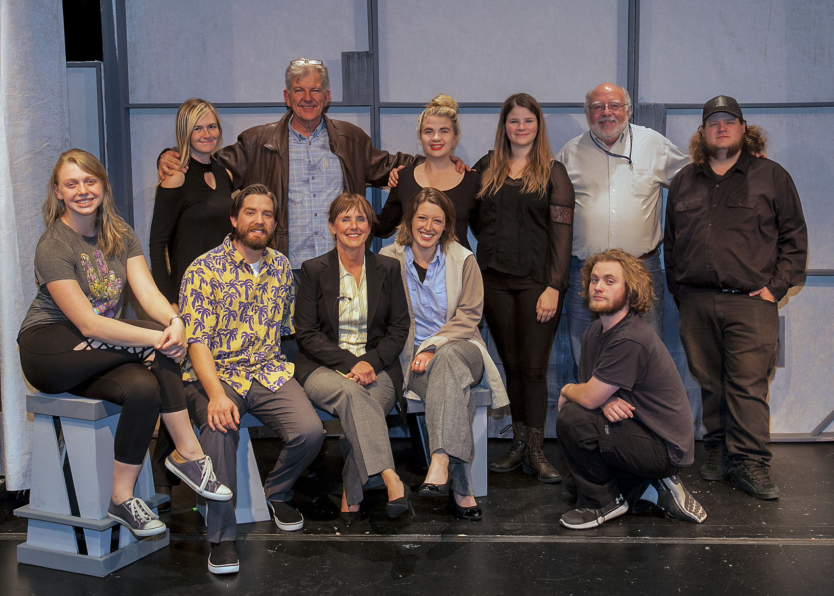The cast and crew of “The Other Place”